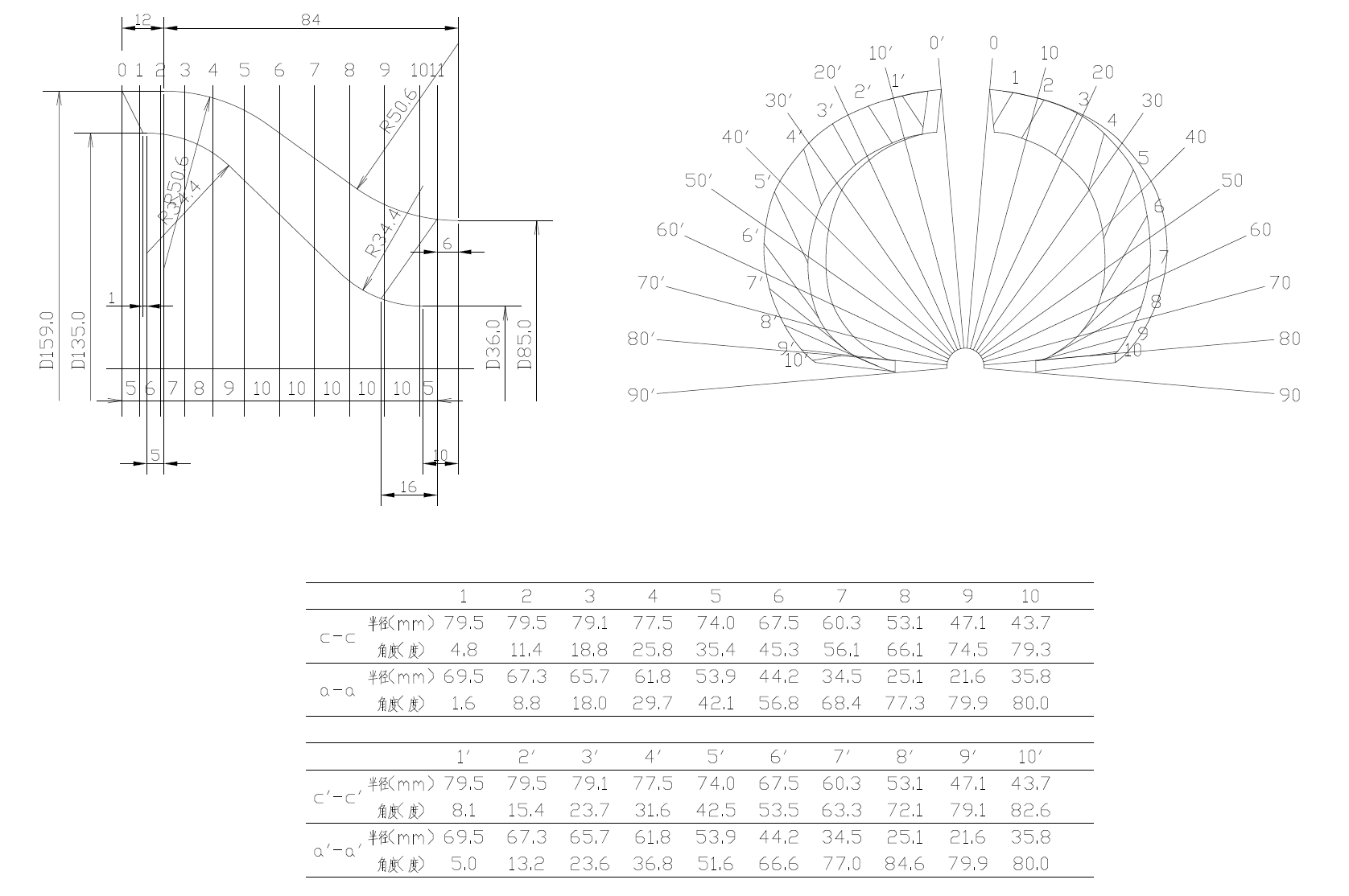 CREO空间导叶建模视频教程
